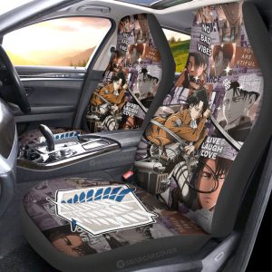 Levi Ackerman Car Seat Covers Custom Car Interior Accessories