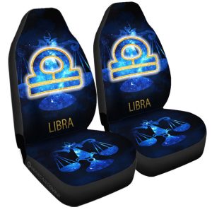 Libra Car Seat Covers Custom Zodiac Car Accessories