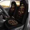 Libra Horoscope Car Seat Covers Custom Birthday Gifts Car Accessories