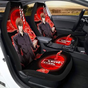 Light Yagami Car Seat Covers Custom Death Note Car Accessories