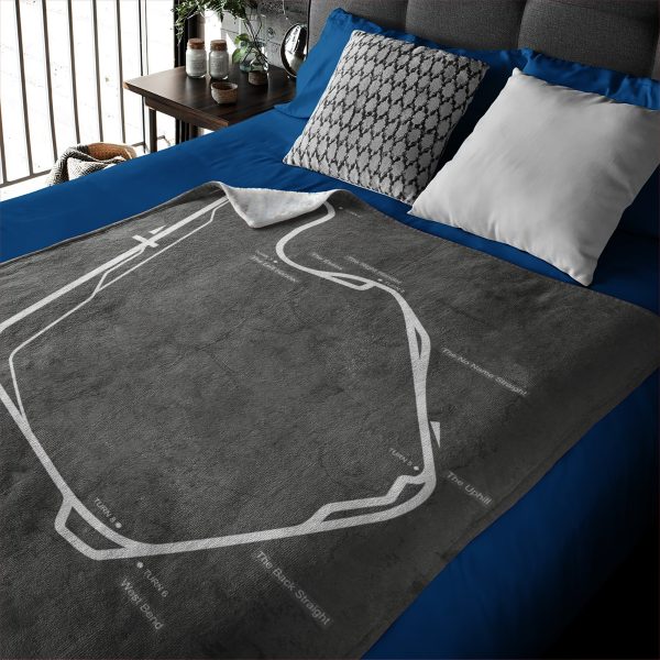 Lime Rock Park Circuit Blanket