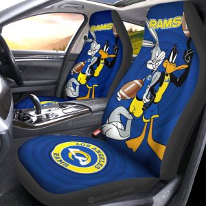 Los Angeles Rams Car Seat Covers Custom Car Accessories