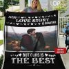 Love Anniversary  – Our Love Story Is The Best Customized Photo Blanket