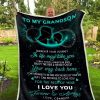 Love You For The Rest Of Mine  Gift For Grandson Blanket