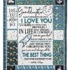 Love You To The Moon And Back Lovely Message From Nan Gifts For Granddaughters Blanket