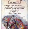 Loved More Than You Know Great Gift From Grandma To Granddaughter Blanket