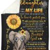 Lovely Elephant Messages For Granddaughter From Nana Blanket