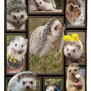 Lovely Hedgehog Blanket