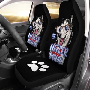 Lovely Husky Car Seat Covers Custom Gift Idea For Heeler Lovers