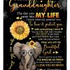 Lovely Message From Grandma For Granddaughters Blanket