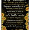 Lovely Message From Grandma Gifts For Granddaughters Blanket