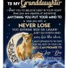 Lovely Message From Yia Yia Gifts For Granddaughters Blanket