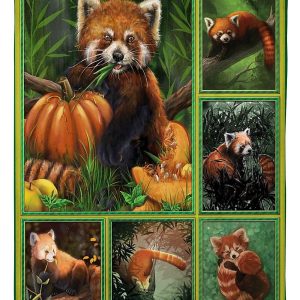 Lovely Red Panda Blanket