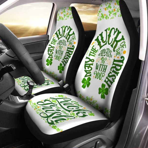 Lucky Of Irish Car Seat Covers Custom Design For Car Seats