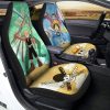 Luffy And Zoro Car Seat Covers Custom One Piece Map Car Accessories For Anime Fans