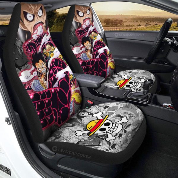 Luffy Gear 4 Car Seat Covers Custom Car Accessories