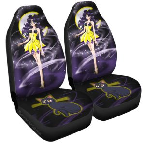 Luna Car Seat Covers Custom Sailor Moon Anime Car Accessories