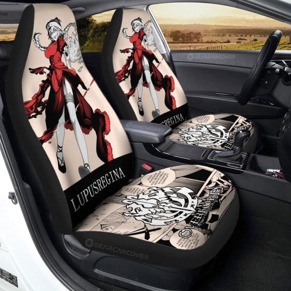 Lupusregina Beta Car Seat Covers Custom Overlord Anime For Car