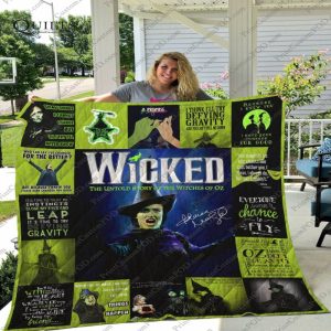 M Idina Menzel Wicked The Musical Quilt Blanket Ver 17