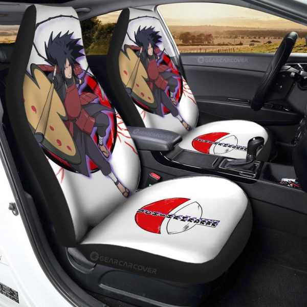 Madara Car Seat Covers Custom For Anime Fans