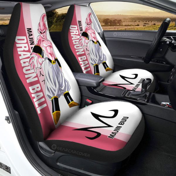 Majin Buu Car Seat Covers Custom Car Accessories For Fans