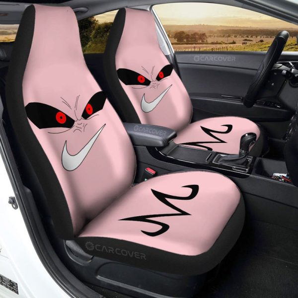 Majin Buu Eyes Dragon Ball Car Seat Covers Custom Anime Car Interior Accessories