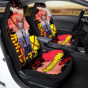 Makima Car Seat Covers Custom Car Accessories