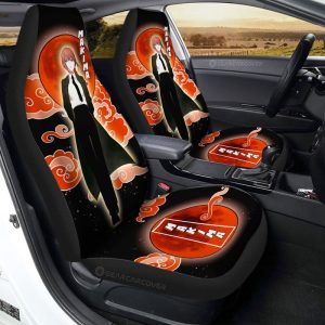 Makima Car Seat Covers Custom Chainsaw Man Anime