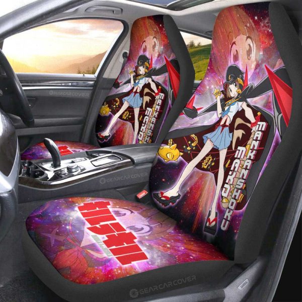 Mako Mankanshoku Car Seat Covers Custom Characters Kill La Kill Anime Car Accessories