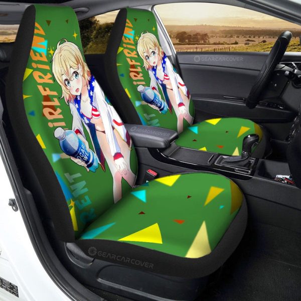 Mami Nanami Car Seat Covers Custom Rent A Girlfriend Car Accessories