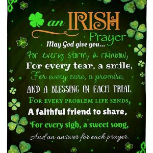 Mardi Gras An Irish Prayer Blanket