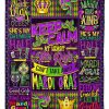 Mardi Gras Keep Calm Blanket