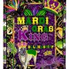 Mardi Gras King Bullmastiff Blanket