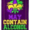 Mardi Gras May Contain Alcohol Blanket