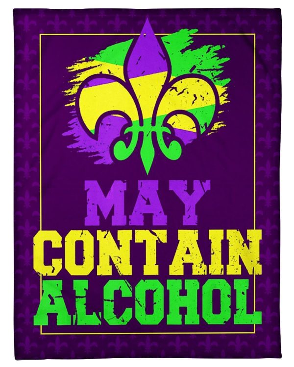 Mardi Gras May Contain Alcohol Blanket