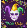 Mardi Gras Party Blanket