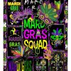 Mardi Gras Squad Blanket