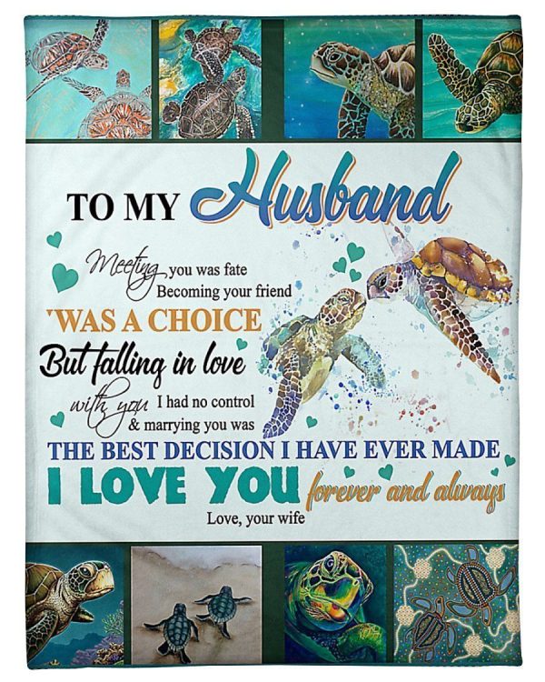 Marrying You Will The Best Decision I Have Ever Made Great Gift For Husband Blanket