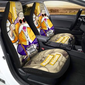 Master Roshi Car Seat Covers Custom Dragon Ball Anime Car Accessories