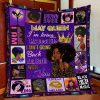 May Girl Black Queen Quilt Blanket PN262Qv5 Block Of Gear™