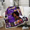 May Girl Black Queen Quilt Blanket PN262Qv7 250195