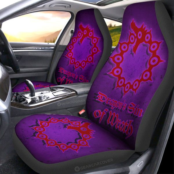 Meliodas Car Seat Covers Custom Car Accessories