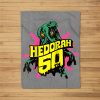 Mens Godzilla Hedorah 50Th Anniversary Baseball Fleece Blanket