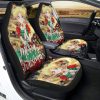 Merry Christmas Sailor Moon Car Seat Covers Custom Anime Car Accessories