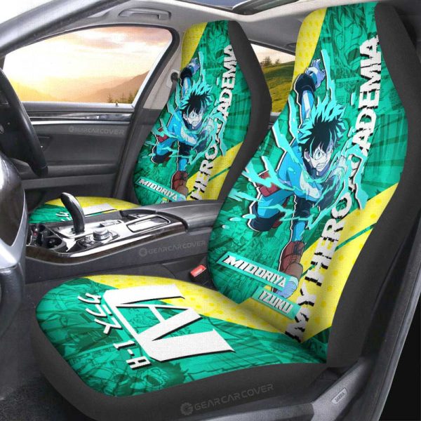 Midoriya Izuku Car Seat Covers Custom Car Accessories