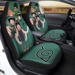 Might Guy Car Seat Covers Custom Anime Car Accessories