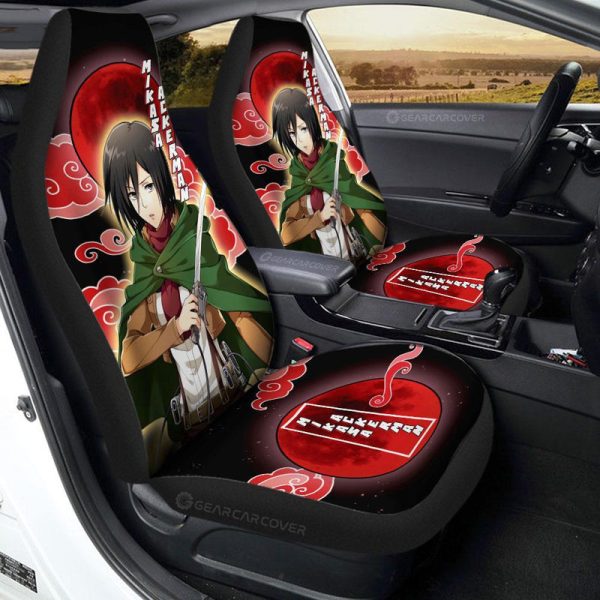 Mikasa Ackerman Car Seat Covers Custom