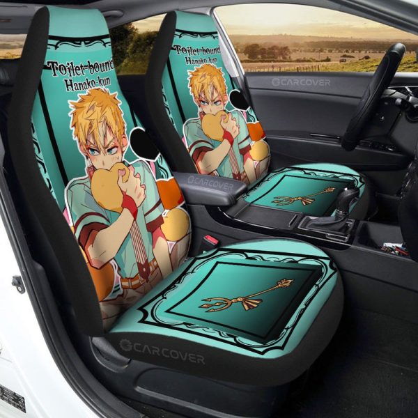 Minamoto Kou Car Seat Covers Custom Toilet-Bound Hanako-kun Anime Car Accessories