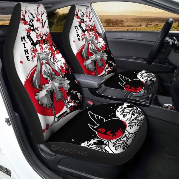 Mine Car Seat Covers Custom Akame Ga Kill Anime Car Accessories