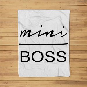 Mini Boss Fleece Blanket